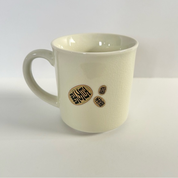 Vintage Maneki Neko Lucky Cat Mug Cup Made in Japan Crackle Glaze Finish - Picture 2 of 6